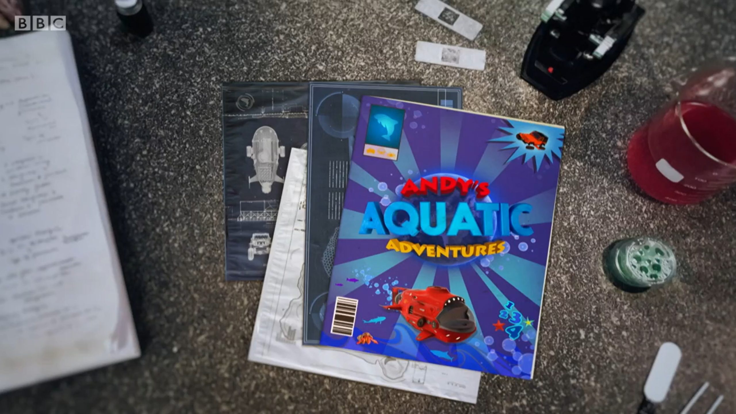 Andy’s Aquatic Adventures 安迪的水上冒险【1-2季30集 英文版+中文版 适合6岁+】-新知365