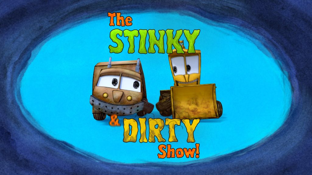 图片[1]-The Stinky & Dirty Show 臭臭和脏脏【1-2季39集 英语 英文字幕 适合3-6岁】-车迷最爱动画片-新知365